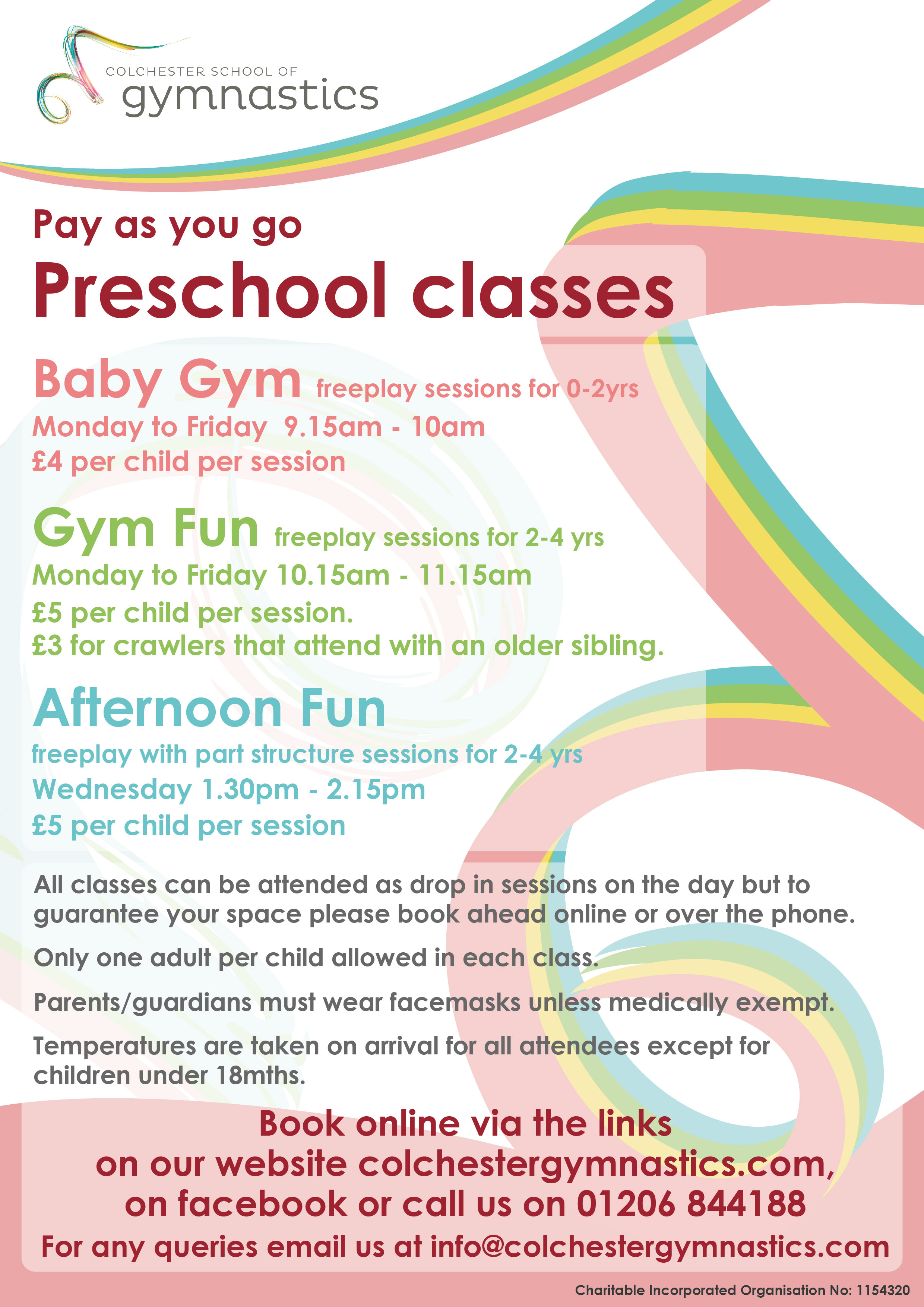 Updated preschool poster